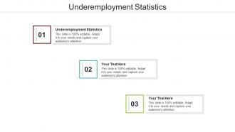 Underemployment statistics ppt powerpoint presentation model objects cpb