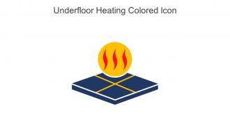 Underfloor Heating Colored Icon In Powerpoint Pptx Png And Editable Eps Format