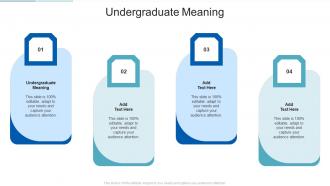 Undergraduate Meaning In Powerpoint And Google Slides Cpb