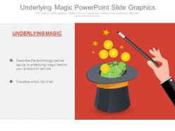 Underlying magic powerpoint slide graphics