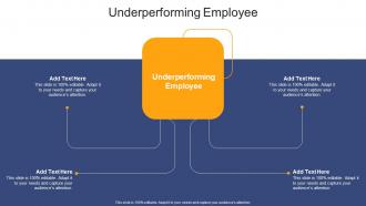 Underperforming Employee In Powerpoint And Google Slides Cpb