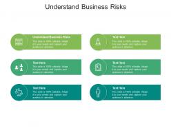 Understand business risks ppt powerpoint presentation gallery professional cpb
