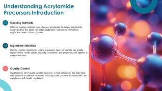Understanding Acrylamide Precursors Key Factors Explained PPT Template ST AI Visual Multipurpose