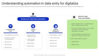 Understanding Automation In Data Entry For Digitalization Revitalizing Business