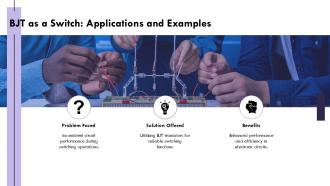Understanding BJT Transistor Types Functions And Applications PPT Template ST AI Multipurpose Template