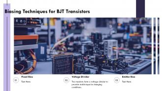 Understanding BJT Transistor Types Functions And Applications PPT Template ST AI Attractive Template