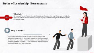 Understanding Bureaucratic Style Of Leadership Training Ppt