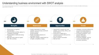 Understanding Business Environment With SWOT Nestle Internal And External Environmental Strategy SS V