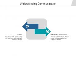 Understanding communication ppt powerpoint presentation slides visuals cpb