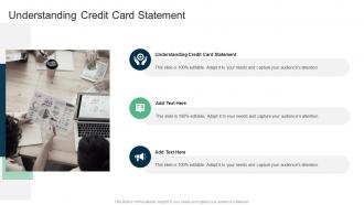 Understanding Credit Card Statement In Powerpoint And Google Slides Cpb