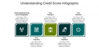 Understanding credit score infographic ppt powerpoint presentation pictures ideas cpb