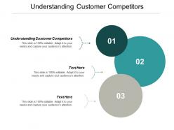 Understanding customer competitors ppt powerpoint presentation slides design ideas cpb