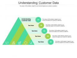 Understanding customer data ppt powerpoint presentation professional topics cpb