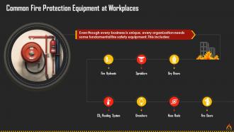 Understanding Essential Fire Safety Equipment Training Ppt