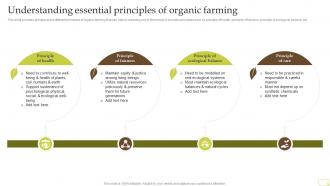 Understanding Essential Principles Of Organic Farming Complete Guide Of Sustainable Agriculture Practices