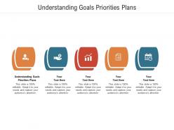 Understanding goals priorities plans ppt powerpoint presentation professional skills cpb