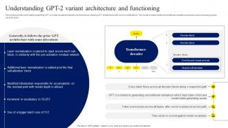 Understanding GPT 2 Variant Architecture ChatGPT OpenAI Conversation AI Chatbot ChatGPT CD V