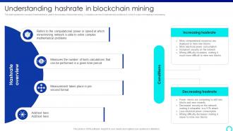Understanding Hashrate In Blockchain Mastering Blockchain Mining A Step By Step Guide BCT SS V