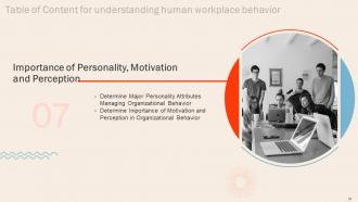 Understanding Human Workplace Behavior Powerpoint Presentation Slides Impressive Template