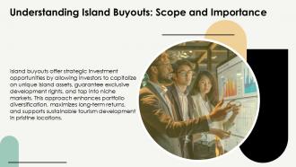 Understanding Island Buyouts Scope And Importance PPT Presentation ST AI SS