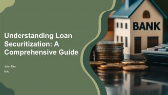 Understanding Loan Securitization A Comprehensive Guide PPT Slides ST AI