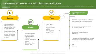 Understanding Native Ads With Features And Types Effective Paid Promotions MKT SS V