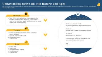 Understanding Native Ads With Features And Types Paid Media Advertising Guide For Small MKT SS V