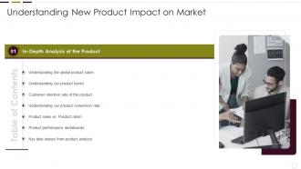 Understanding New Product Impact On Market Table Of Contents