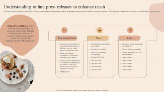 Understanding Online Press Releases To Developing Actionable Advertising Plan Tactics MKT SS V