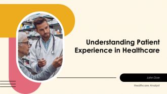 Understanding Patient Experience In Healthcare PPT Template ACP