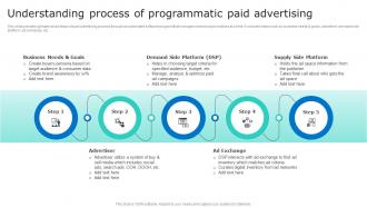 Understanding Process Of Programmatic Paid Advertising Driving Sales Revenue MKT SS V