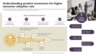 Understanding Product Awareness For Higher Consumer Strategic Implementation Of Effective Consumer