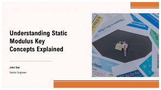 Understanding Static Modulus Key Concepts Explained PPT PowerPoint ST AI