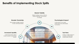 Understanding Stock Splits Dividends And Mergers PPT Template AT Compatible Best