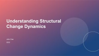 Understanding Structural Change Dynamics PPT PowerPoint ACP