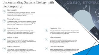 Understanding Systems Biology With Biocomputing PPT Sample ST AI SS