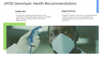 Understanding The Apoe Genotype Genetics And Health PPT Sample ST AI Template Appealing