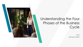 Understanding The Four Phases Of The Business Cycle PPT Mockup AT
