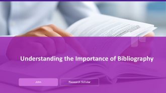 Understanding The Importance Of Bibliography PPT Presentation ACP