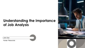 Understanding The Importance Of Job Analysis PPT PowerPoint AT