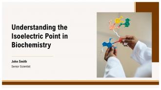 Understanding The Isoelectric Point In Biochemistry PPT Example ST AI