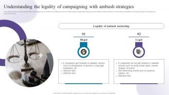 Understanding The Legality Of Campaigning Creating Buzz With Ambush Marketing Strategies MKT SS V