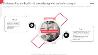 Understanding The Legality Of Campaigning With Ambush Utilizing Massive Sports Audience MKT SS V
