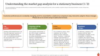 Understanding The Market Gap Analysis For Consumer Stationery Business BP SS