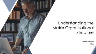 Understanding The Matrix Organizational Structure PPT PowerPoint AT