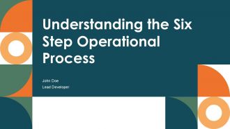 Understanding The Six Step Operational Process PPT Sample ACP