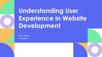 Understanding User Experience In Website Development PPT Structure AT