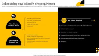Understanding Ways To Identify Hiring Requirements New Age Hiring Techniques