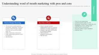 Understanding Word Of Mouth Marketing Creating Buzz With Digital Media Strategies MKT SS V