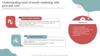 Understanding Word Of Mouth Marketing Effective Go Viral Marketing Tactics To Generate MKT SS V